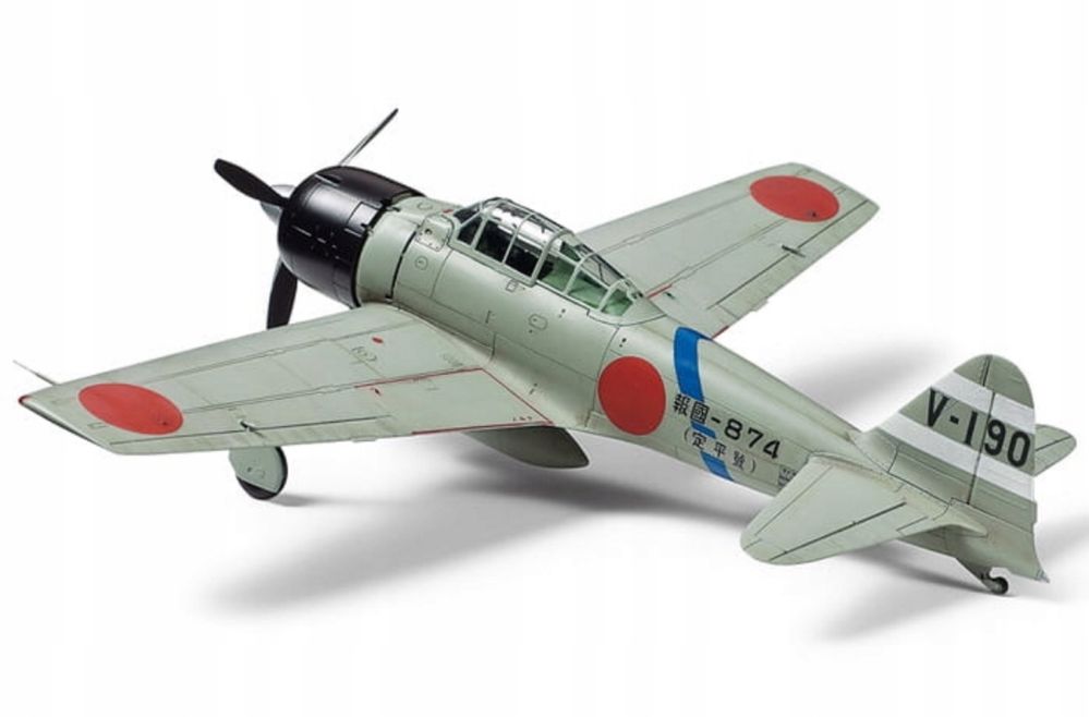 TAMIYA 60784 model 1:72 samolot Mitsubishi A6M3 Zero Fighter