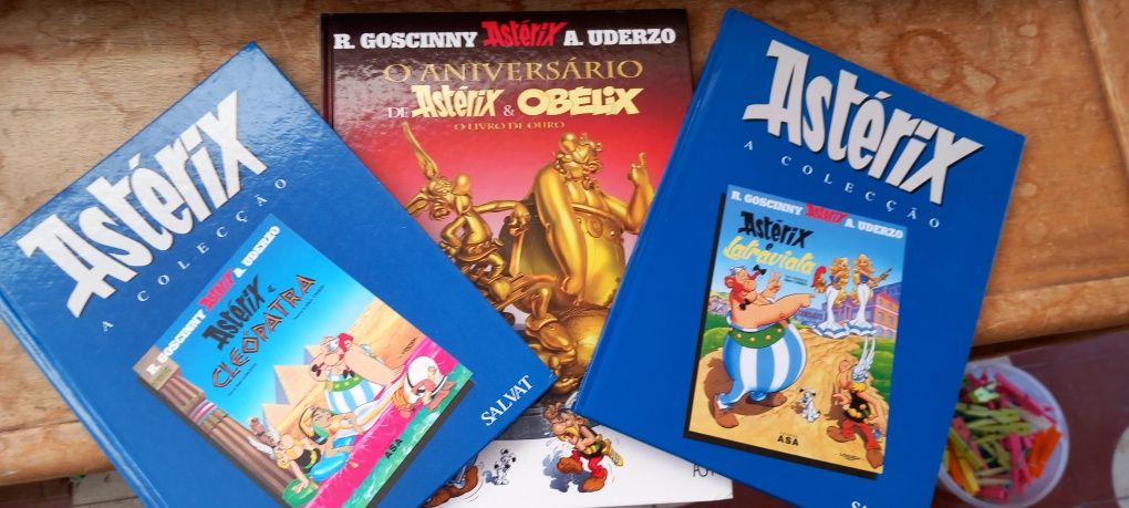 Tintim e Asterix livros