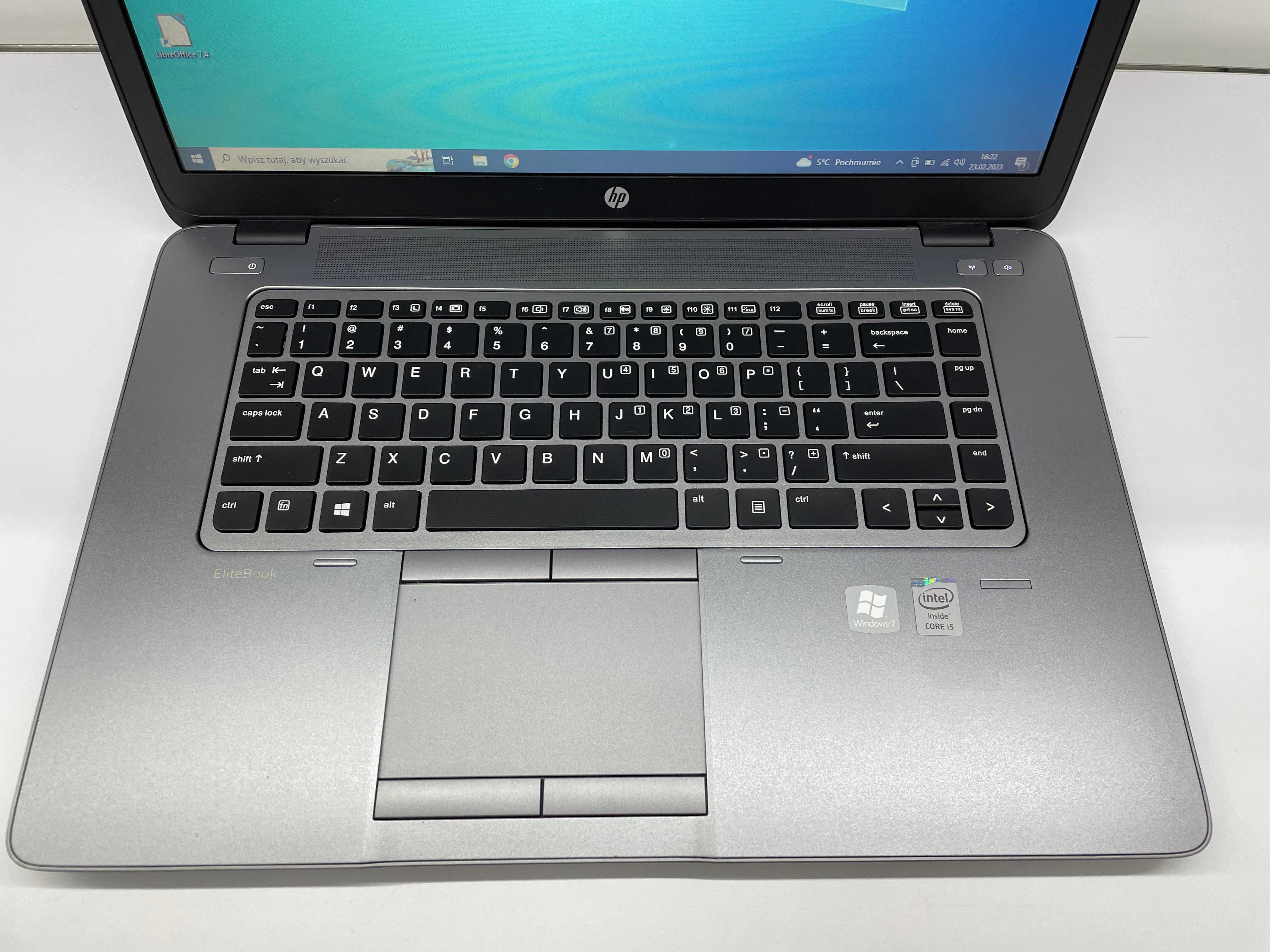 Laptop HP 850 G1 Intel I5 8GB Dysk 240 SSD Windows Gwarancja 12mcy