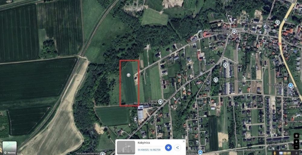 Sprzedam działki budowlane w Kobylnicy z MPZP