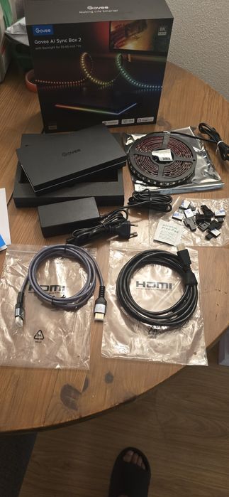 Govee AI Sync Box 2 como novo