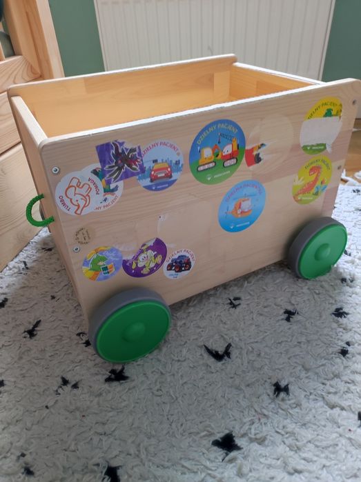 Ikea flisat schowek wózek na zabawki