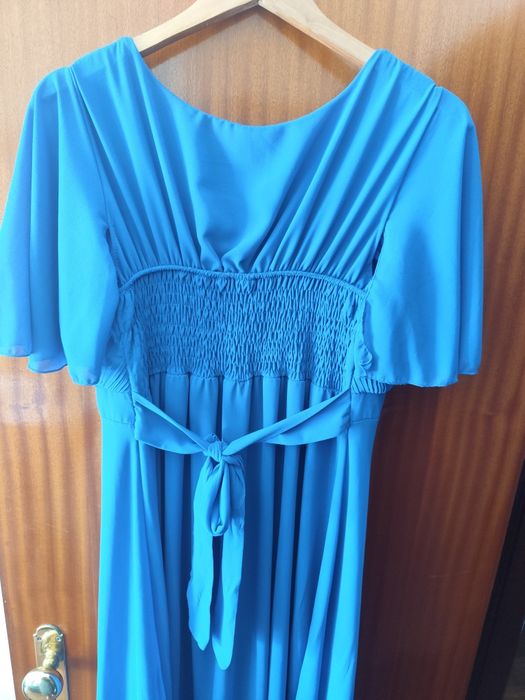 Vestido de cerimónia azul