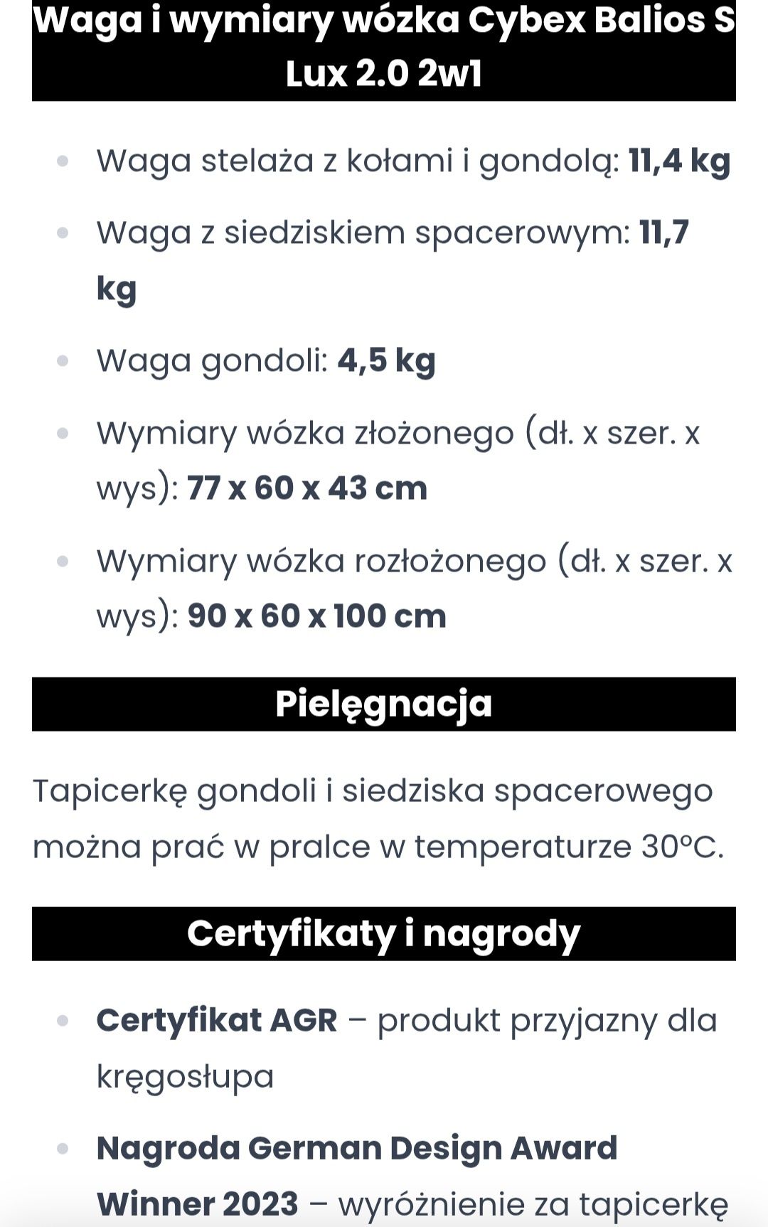 Wózek Cybex Balios S lux