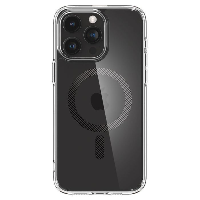 Etui Spigen Ultra Hybrid MagSafe do iPhone 15 Pro z włóknem węglowym