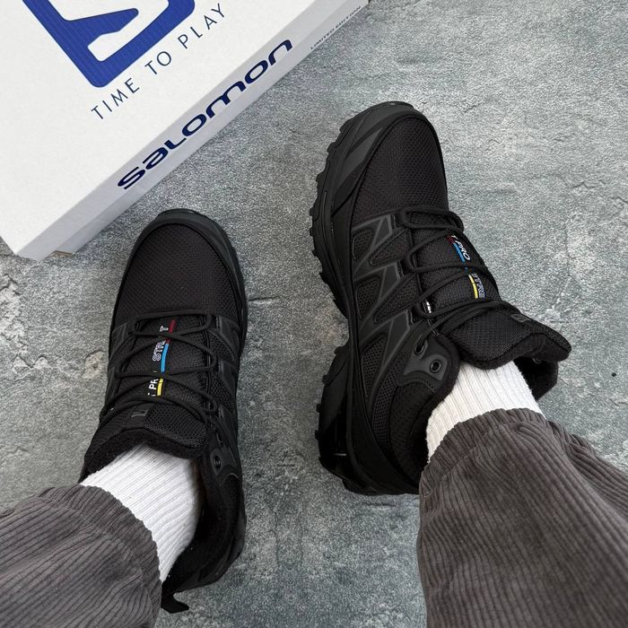 Чоловічі Зимові Кросівки Salomon XT-6 Mid Gore-Tex Fur Winter з Хутром
