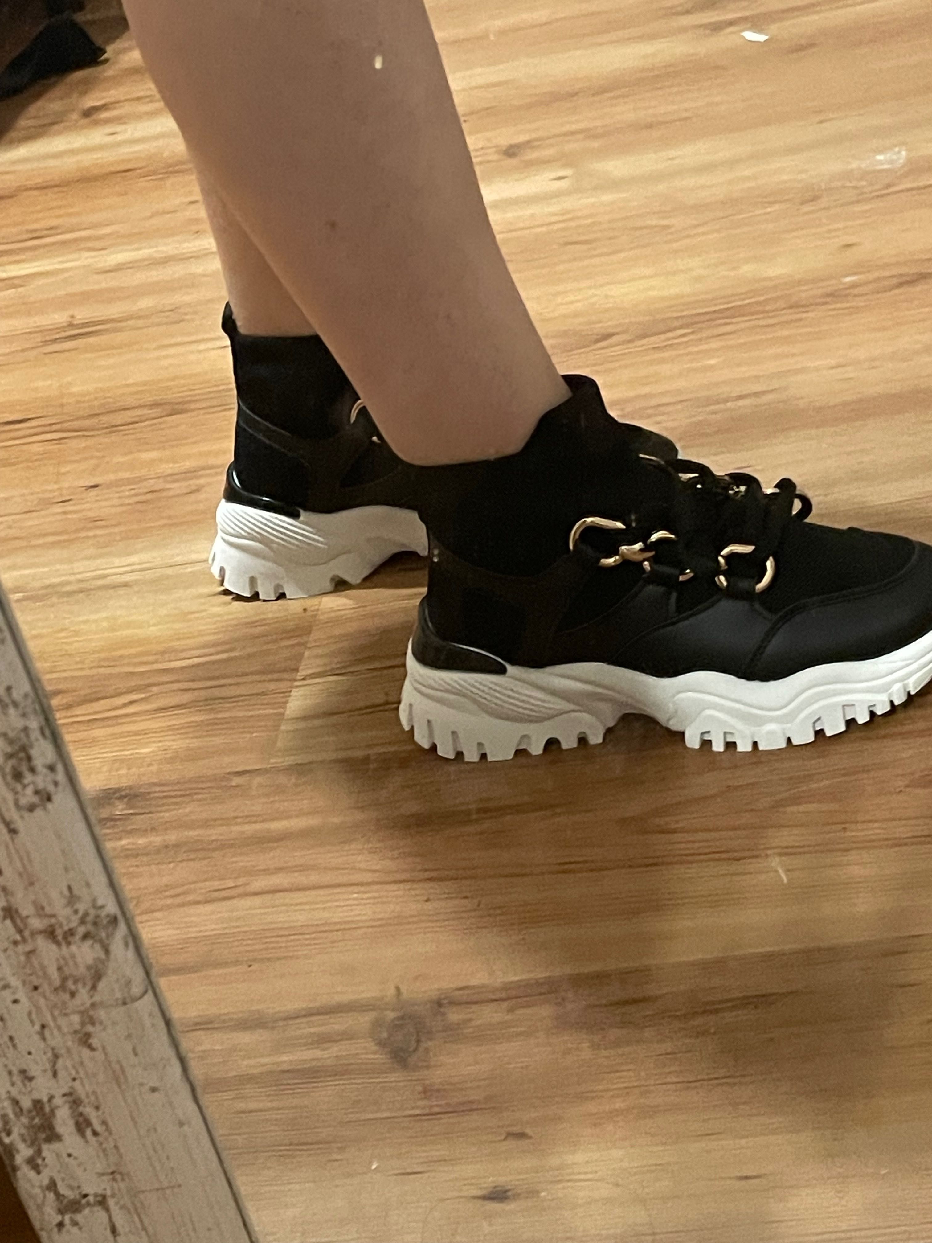 Buty adidasy czarno białe