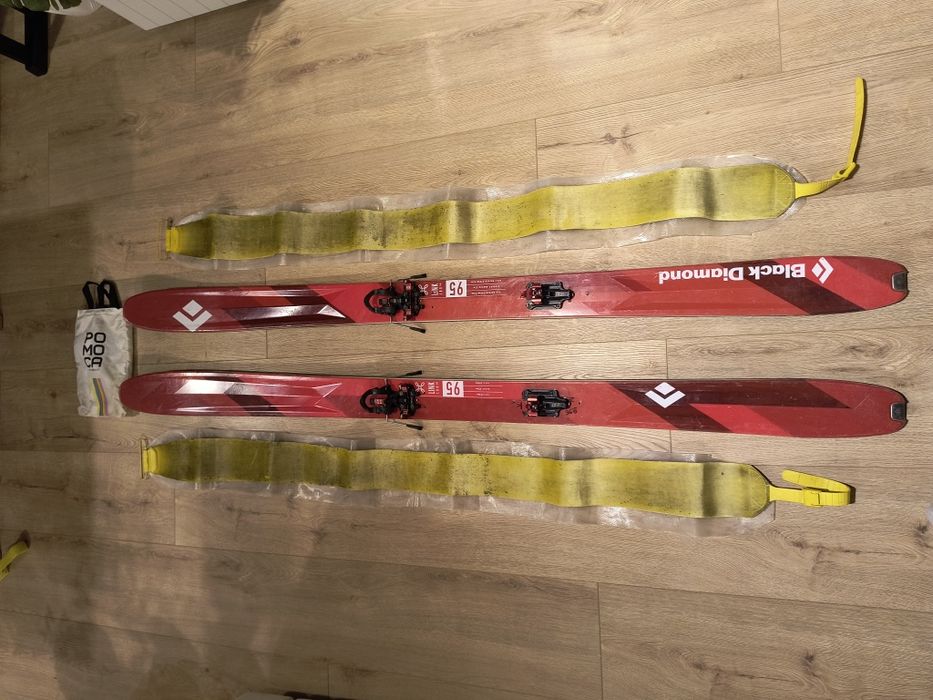 Narty skiturowe Black Diamond Link 95 180cm wiązania ATK Raider 12 2.0