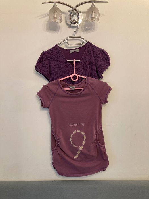 Zestaw 2 rzeczy: bluzka i sukienka ciążowa rozmiar S 9fashion, Lindex