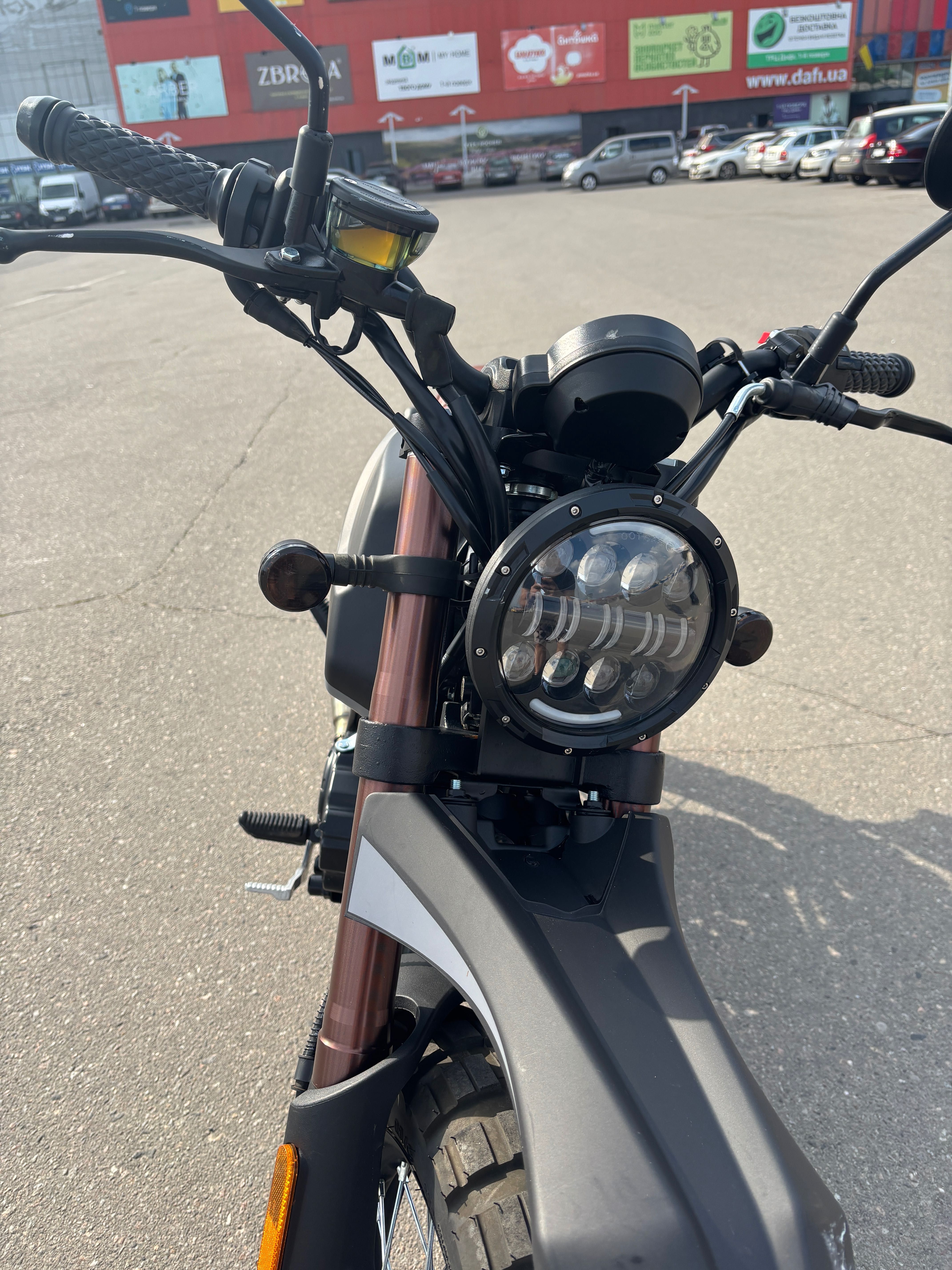 FORTE FT250-F6 Scrambler, до 20 Июля, 250 кубов, 2 ключа Как Новый