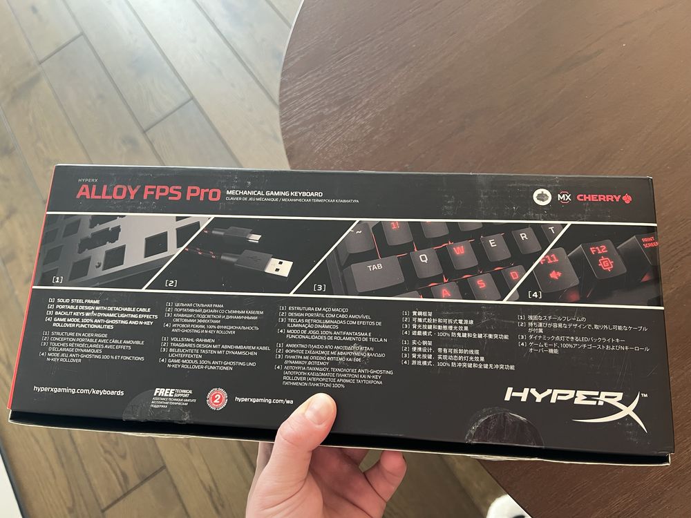 Механічна клавіатура HyperX Alloy FPS Pro