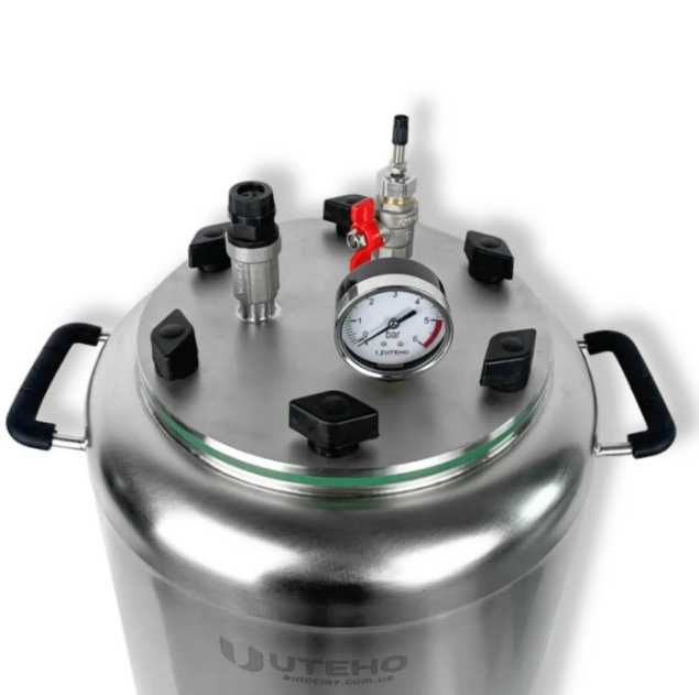 Автоклав нержавійка /  нержавейка - 24 банки, топ + рецепти