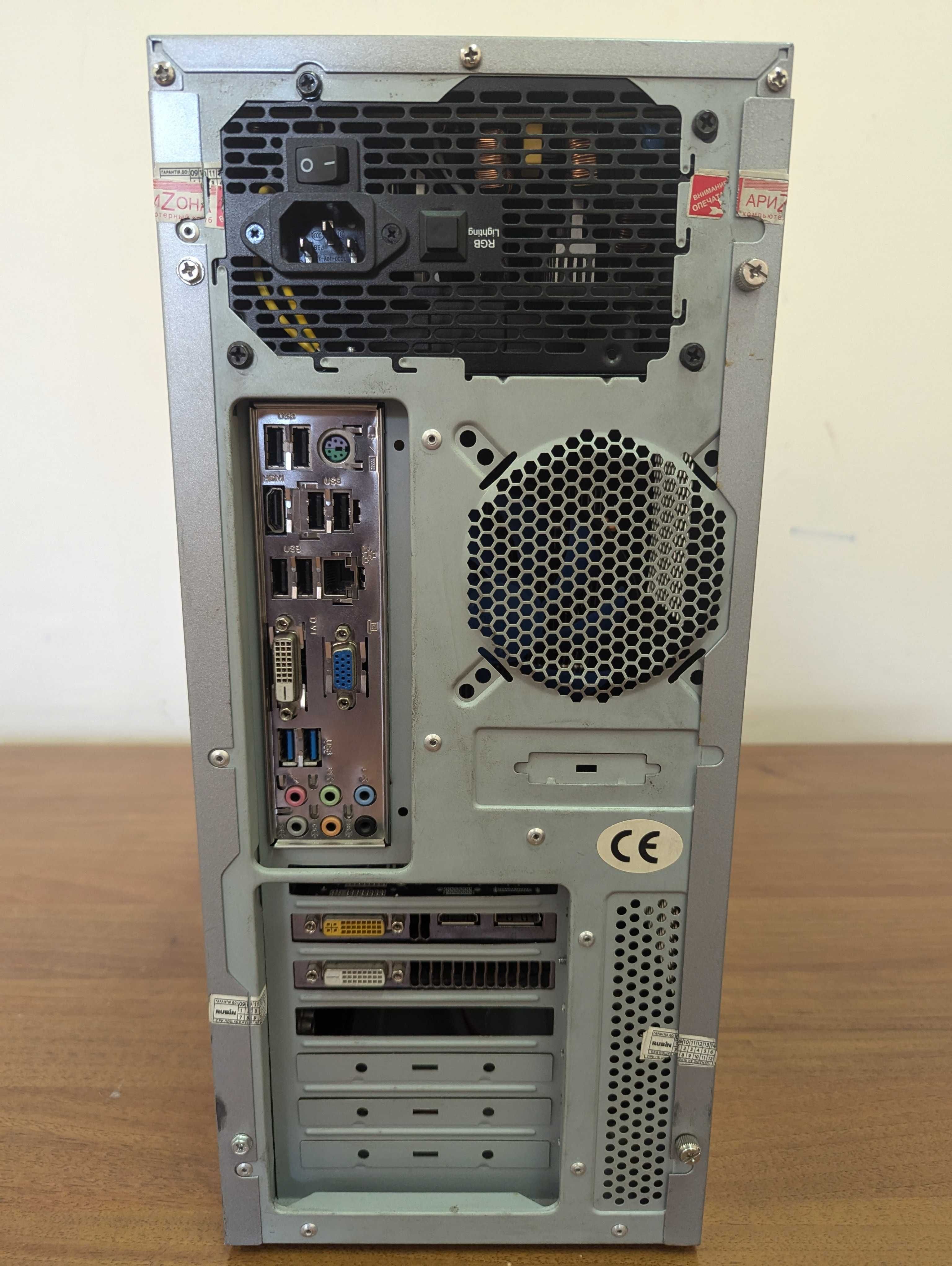 Ігровий ПК i7-4770/GTX 970-АНАЛОГ GTX1060/RAM 12 GB/SSD240GB+SSD512GB