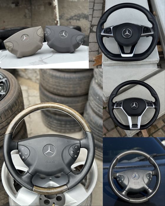 Кермо Mercedes W211 W212 W213 W164 W166 Кнопка Подушка AirBag Розборка