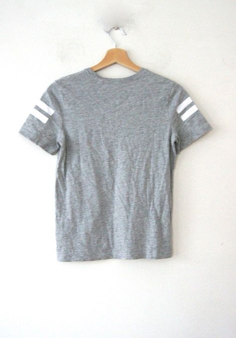 szara bluzka koszulka szary t-shirt z napisami 1993 xs 34 36s sportowa
