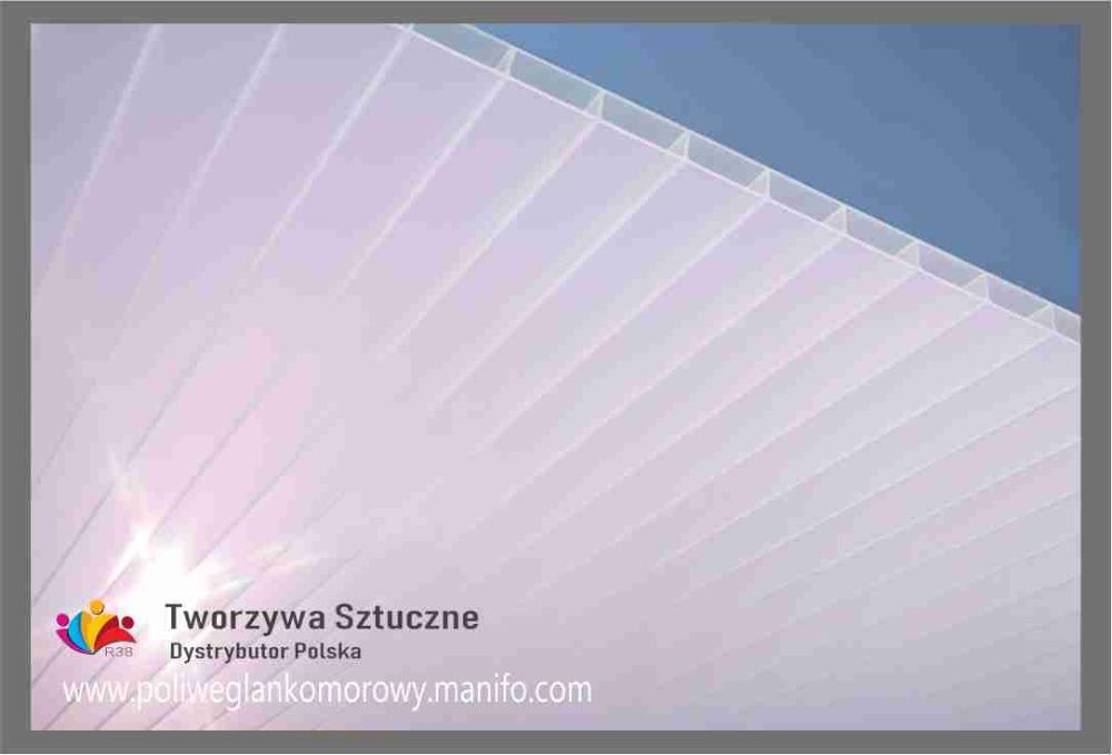 Poliwęglan komorowy 2100x4000 10, 16mm dach taras pergola zadaszenie