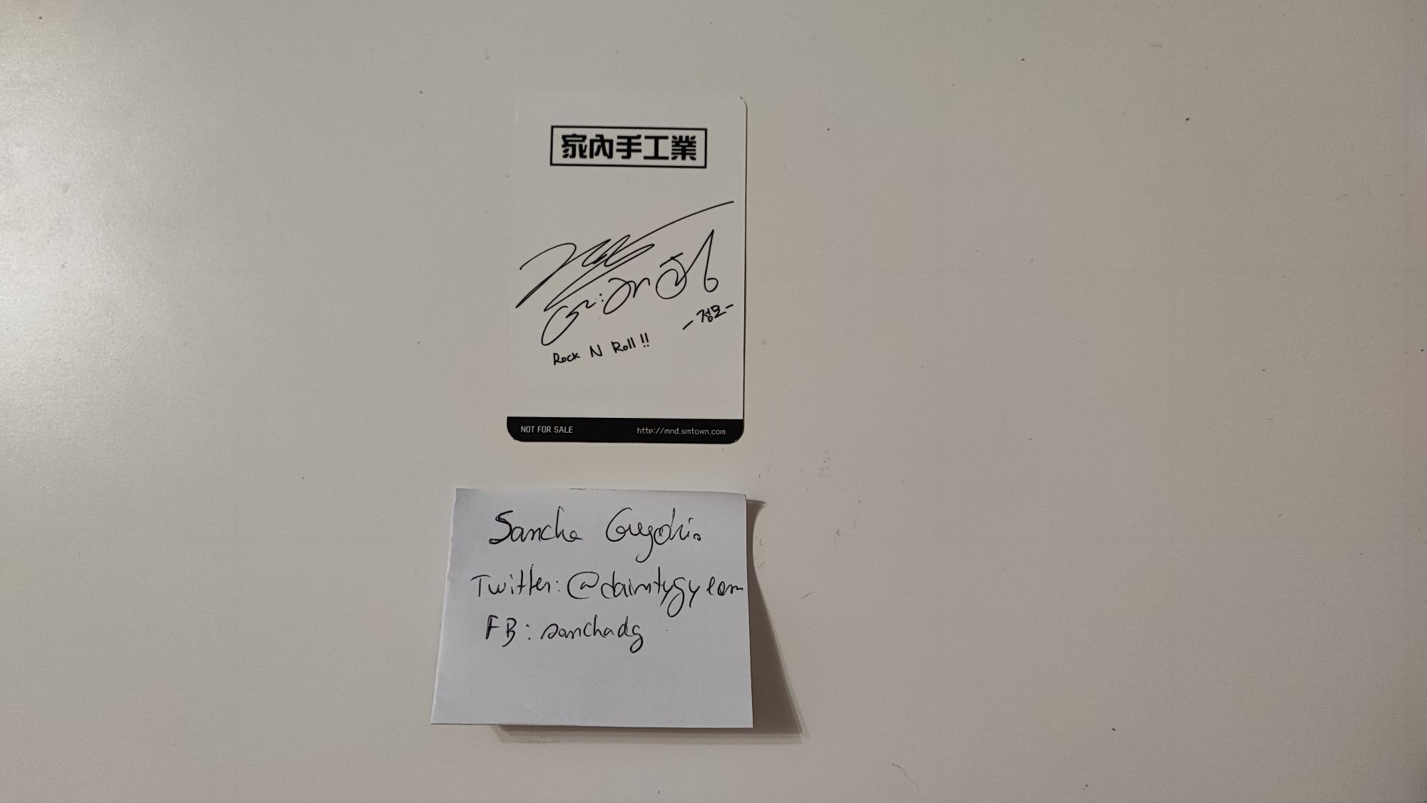 Kim Jungmo Photocard do mini-álbum "I Wish" dos M&D - KPOP