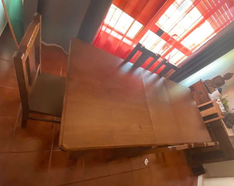 Móveis Sala (Mesa+Cadeiras+Aparador+Bar)