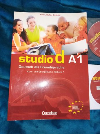 Podręczniki Studio d A1 i A2 + 3 CD