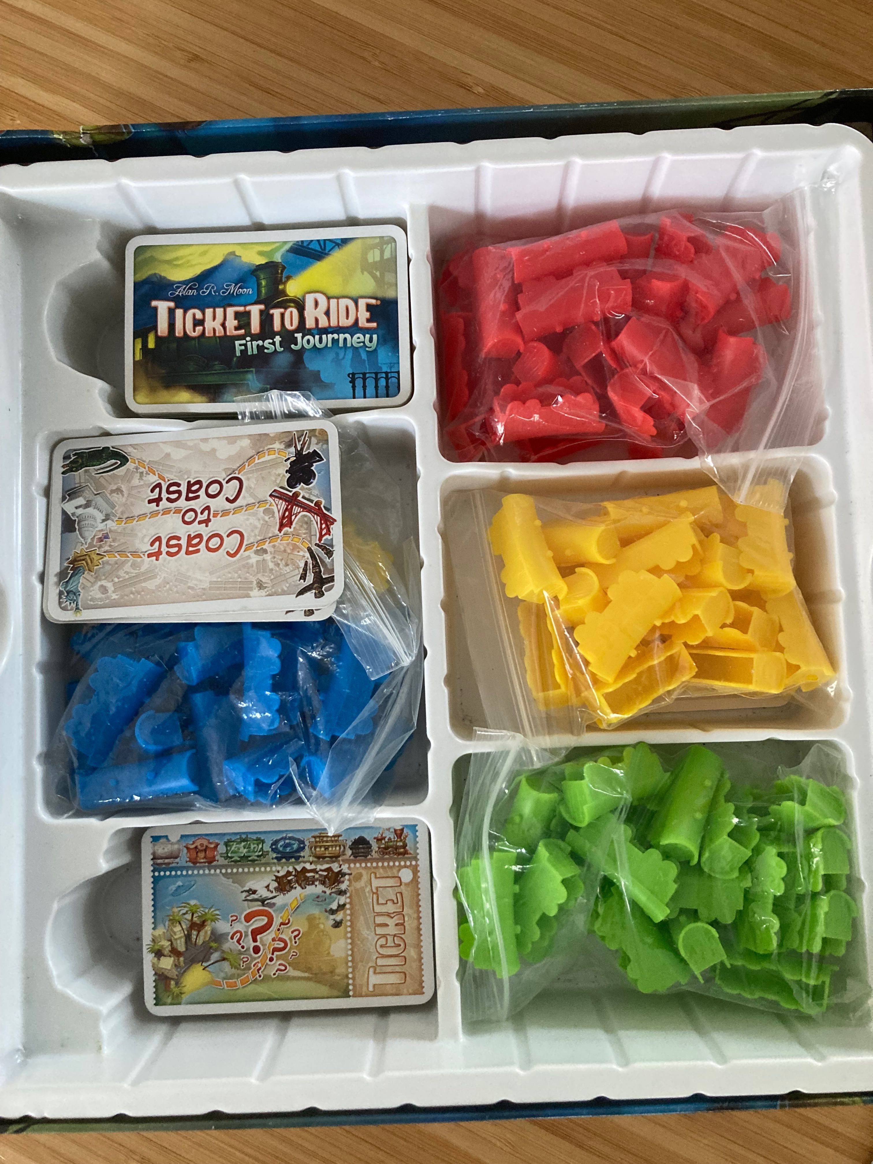 Ticket to Ride—A minha primeira viagem