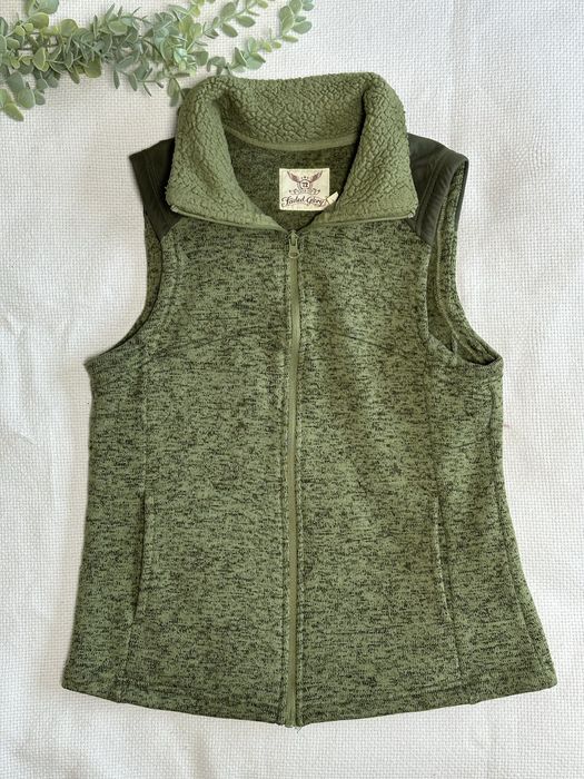 Cieply bezrekawnik damski idealny stan