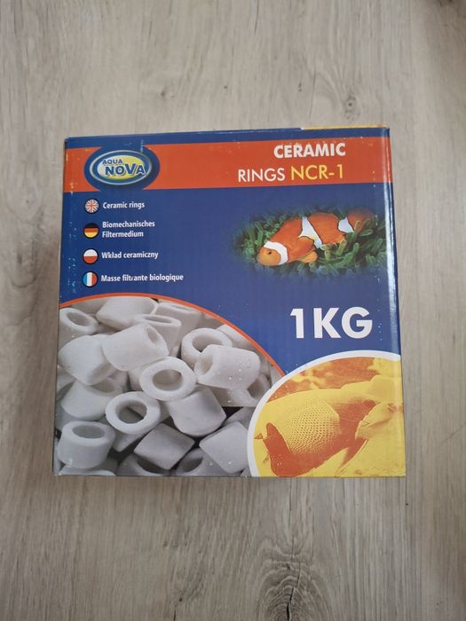 Керамічні кільця для акваріумів Aqua Nova 1 кг,і Біошари для акваріумі