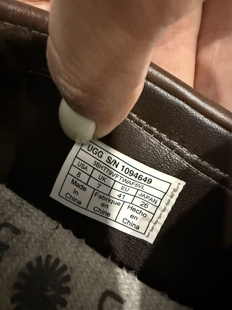Мокасины UGG, оригинал.