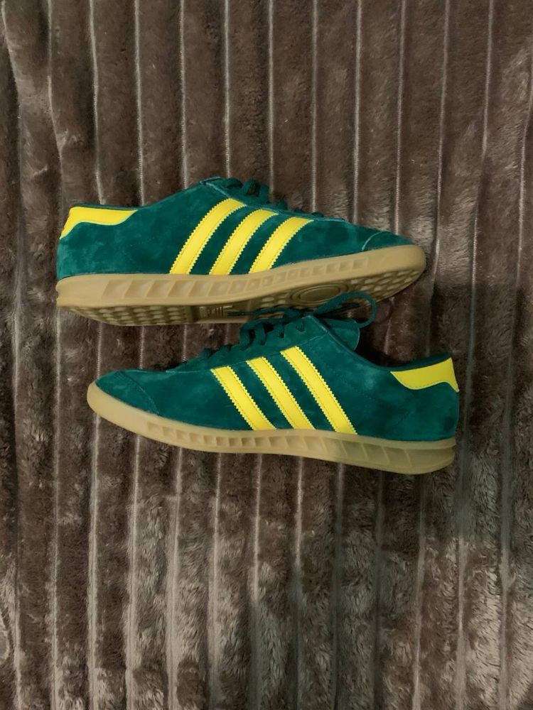 Кеди adidas gambyrg в зеленому кольорі