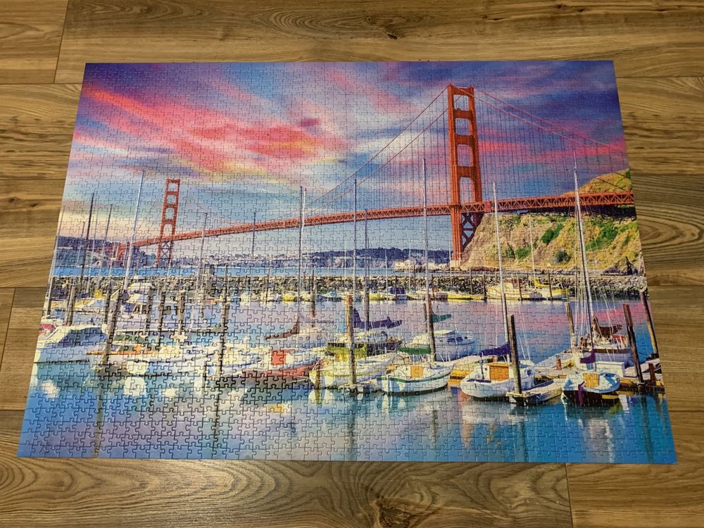 Puzzle 2000 trefl, San Francisco Golden Gate