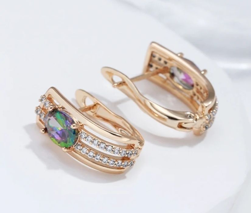 WYPRZEDAŻ!!! Złote kolczyki 585 WYPRZEDAŻ