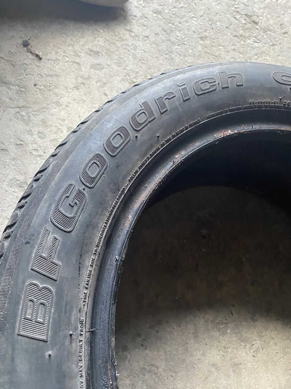 195.55.15 BFGoodrich 4шт лето БУ склад шины резина Шиномонтаж Харьков
