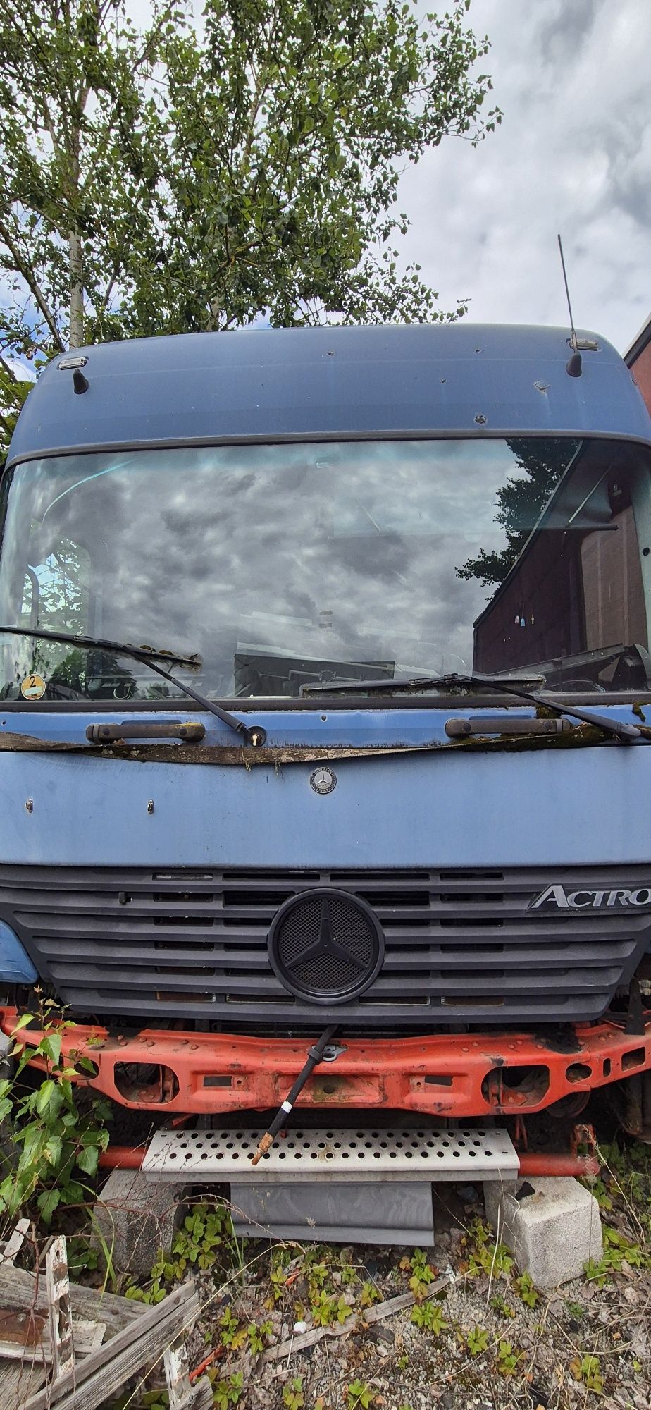 Mercedes Actros MP1 Kabina , zawieszenie