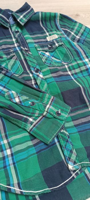 Koszula kratka H&M 116