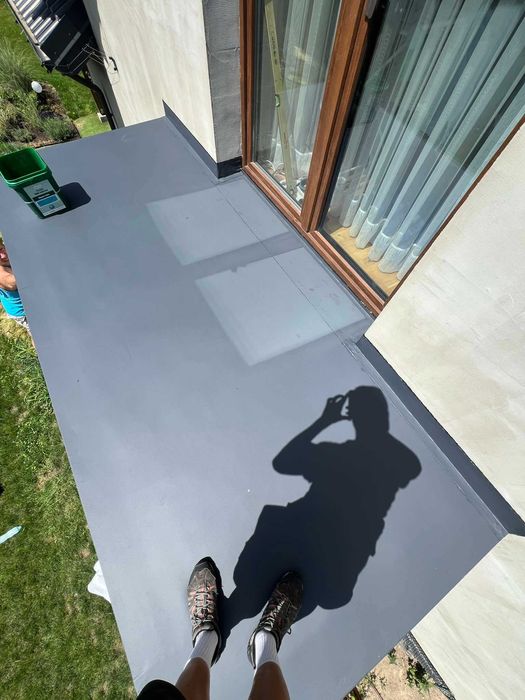 Hydroizolacja dachów płaskich, balkonów i tarasów, membrana PVC