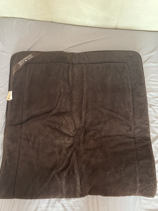 Kołdra/podkład wełniany Woolstar kolekcja pantera camel 90x200
