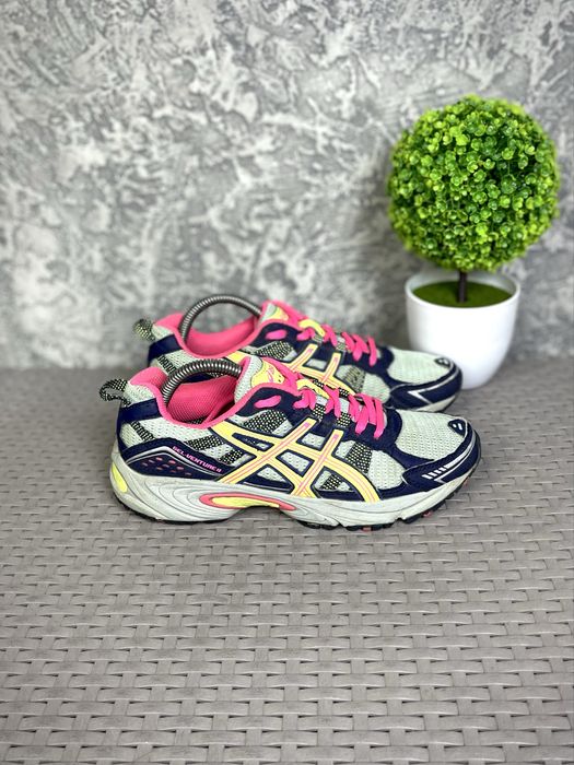 ASICS Gel-Venture 4 кроссовки 38 размер женские спортивные яркие