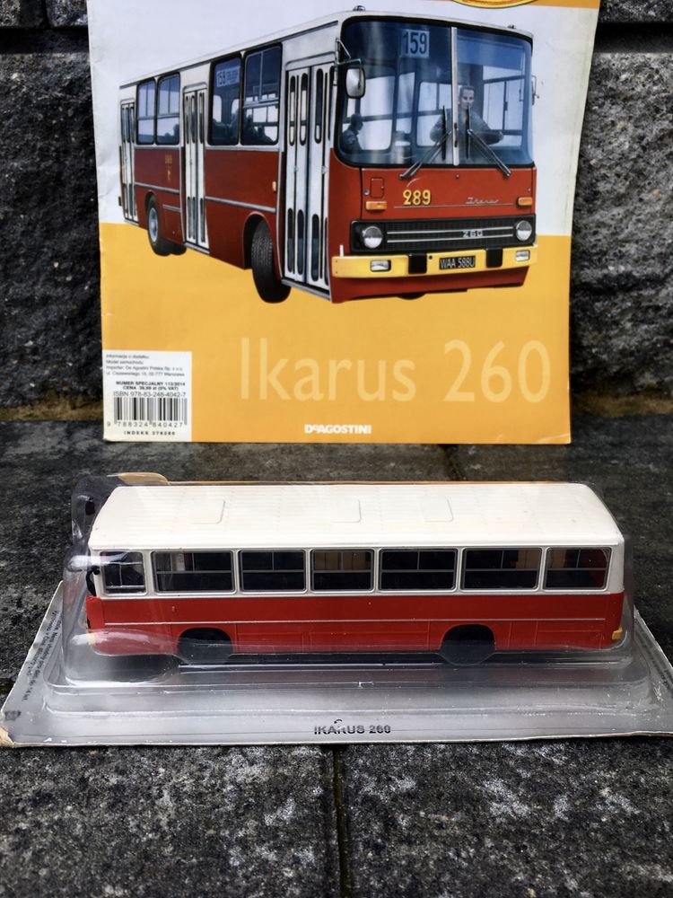 Czasopismo - IKARUS 260-auta PRL,autobusy,model,wydanie specjalne