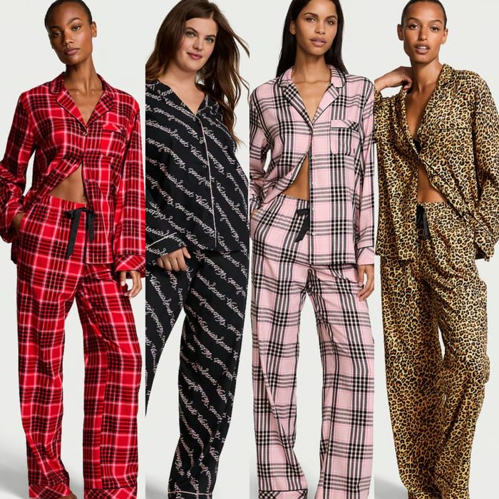 Victoria's secret фланелевые пижамы С,Л