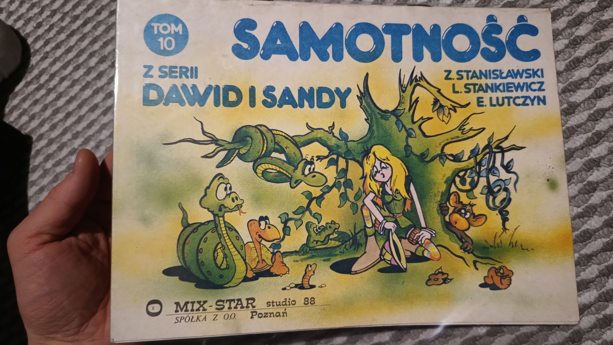 Komiks Dawid i Sandy, samotność, Tom 10, stan bdb