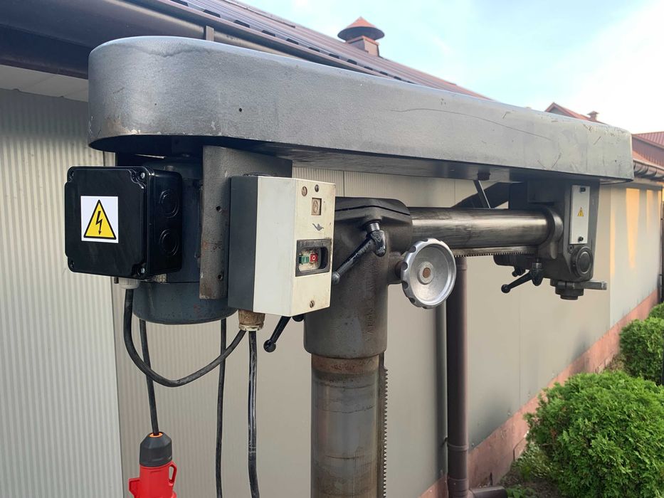 Wiertarka sferyczna radialna promieniowa do metalu stożek 380V bez luz