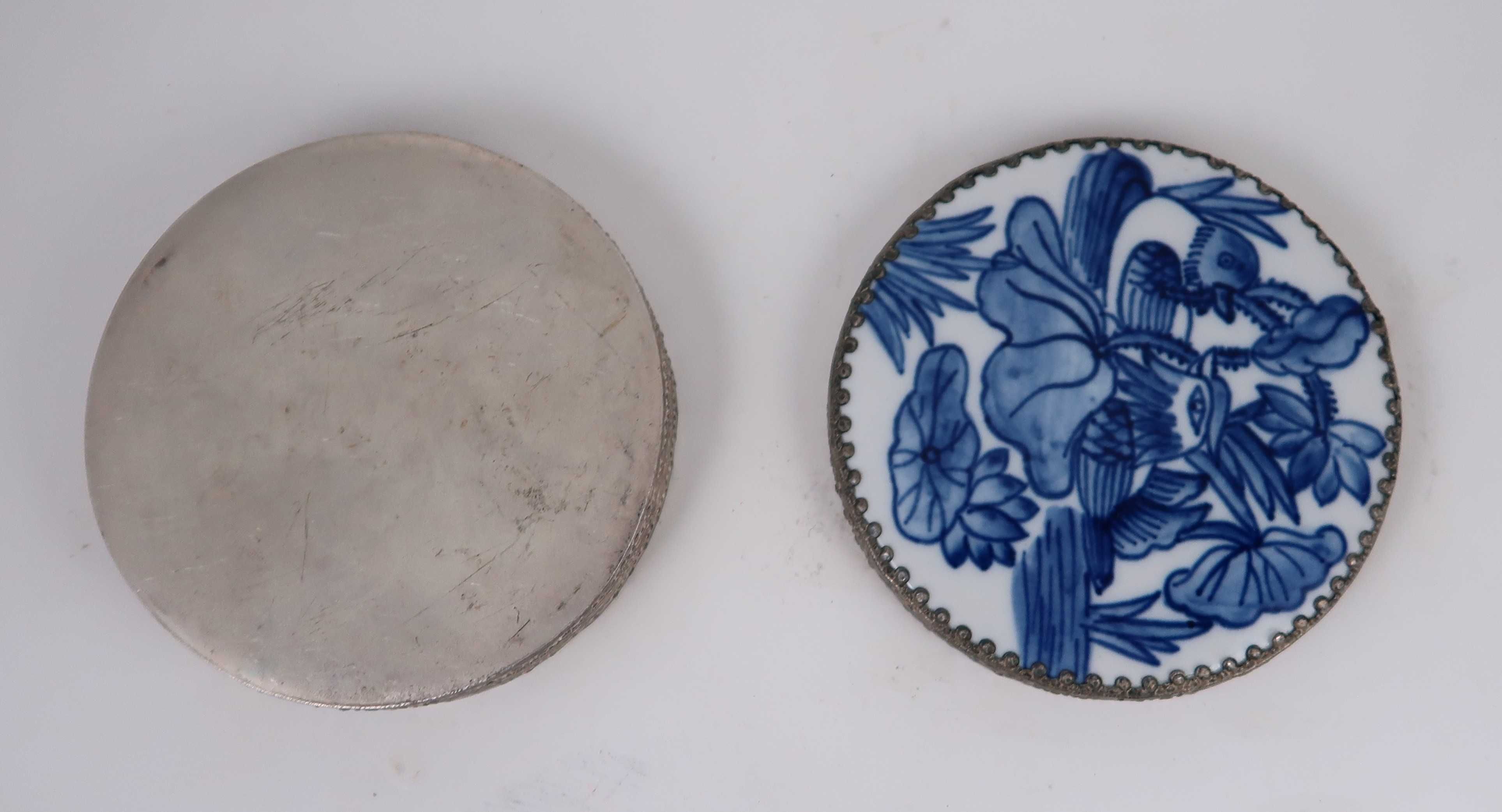 Caixa redonda porcelana da china tamanho grande 10 cm
