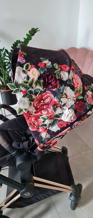 Cybex Priam Spring Blossom Dark