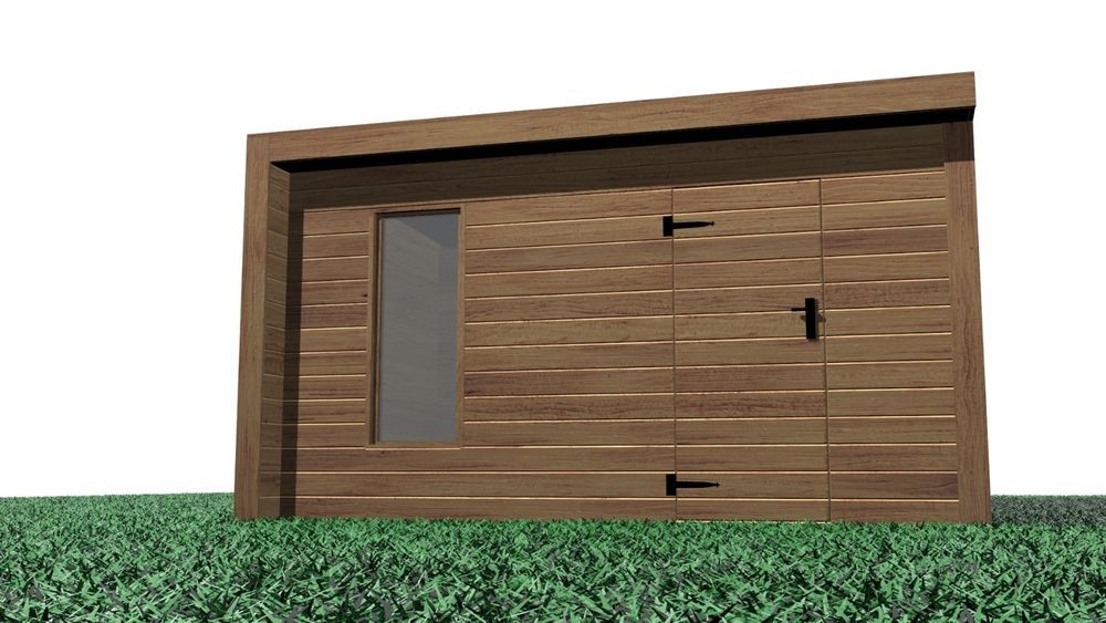 Nowoczesny Domek Narzędziowy WORKER 2x4