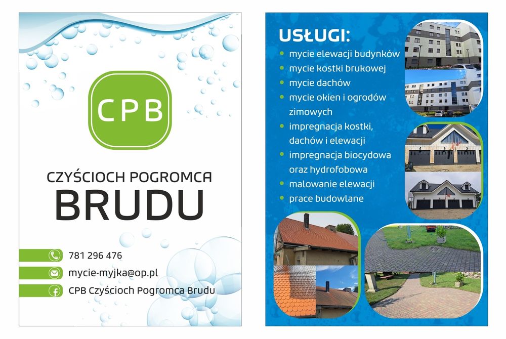 CPB  Czyścioch Pogromca Brudu  Mycie kostki brukowej I wiele innych