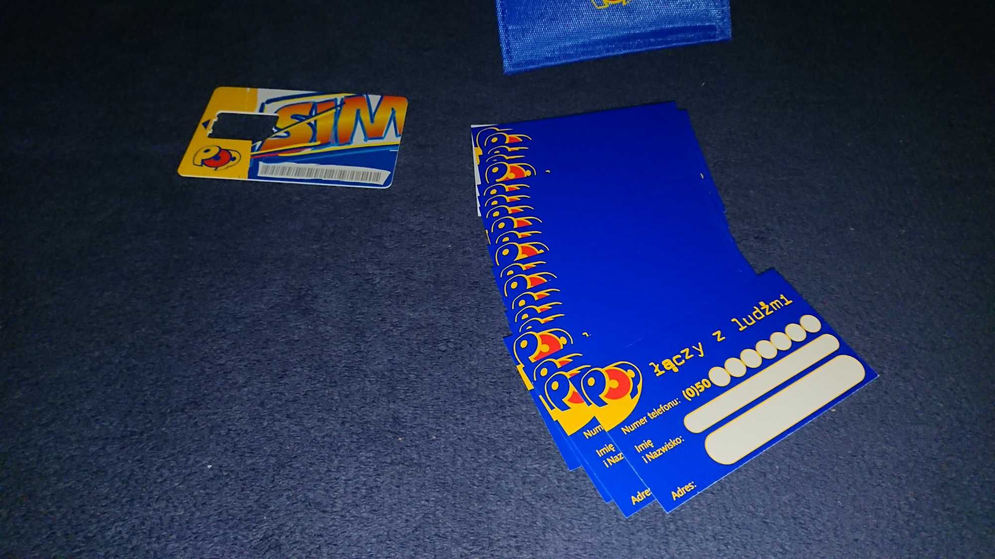 Stare gadżety sieć GSM Idea POP