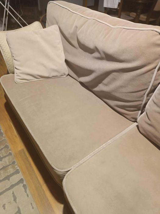 Wypoczynek do salonu 3 +1+1+pufa