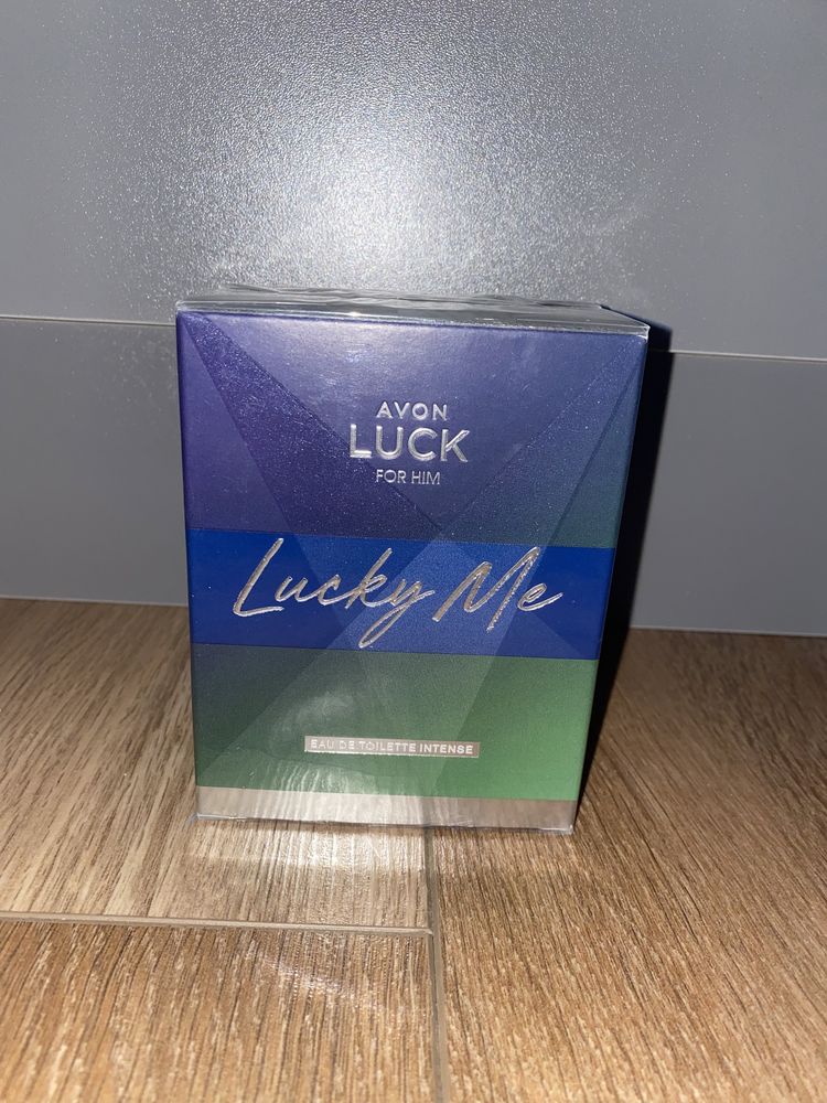 Avon perfum Luck lucky me meski , 75 ml , nowy ofoliowany
