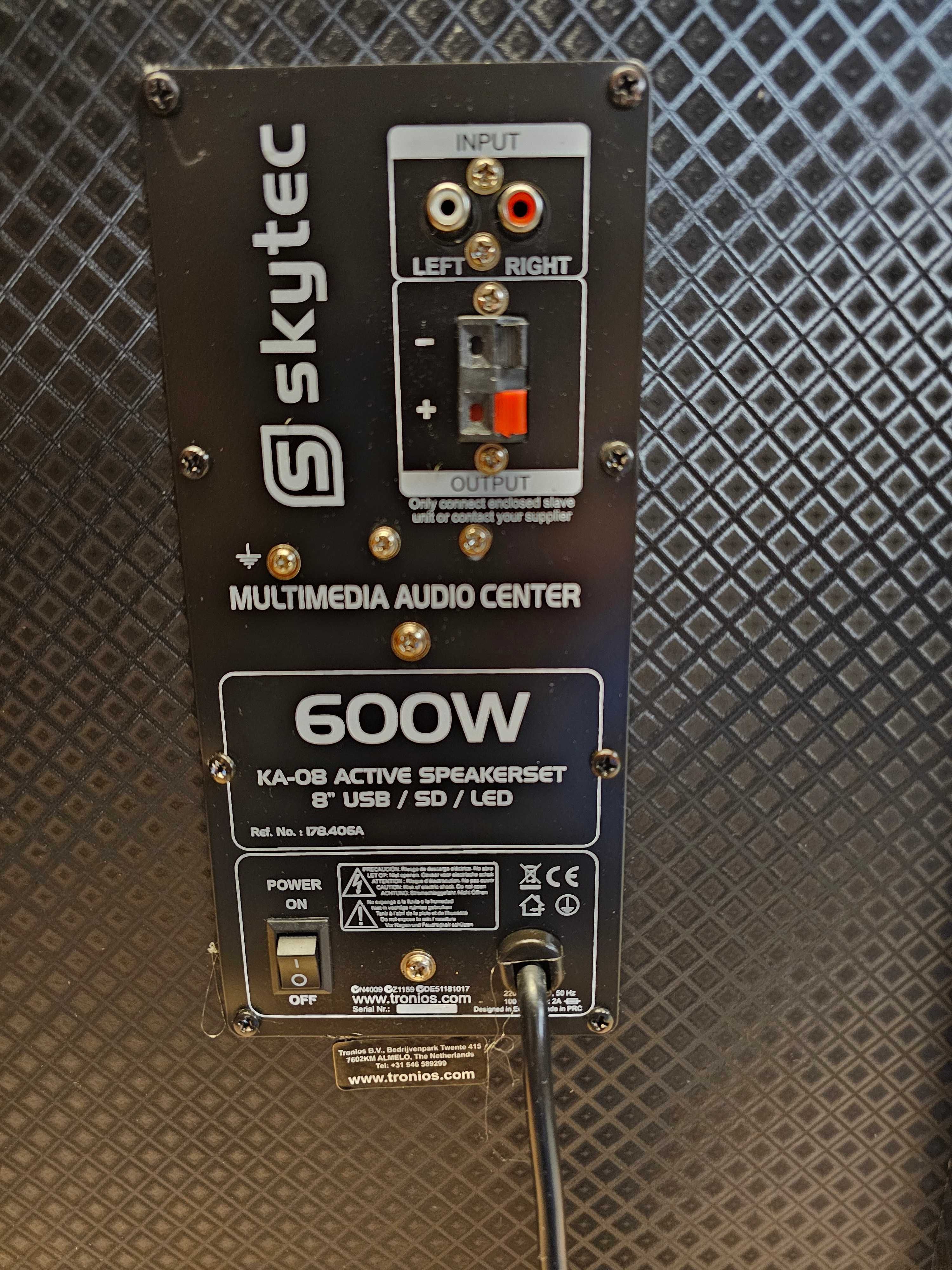 Kolumny Aktywne SKYTEK KA-08 600W