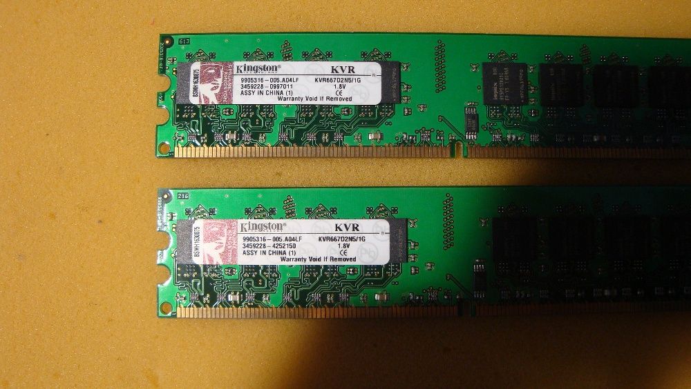 Memória DDR2 6x2GB _Kingston