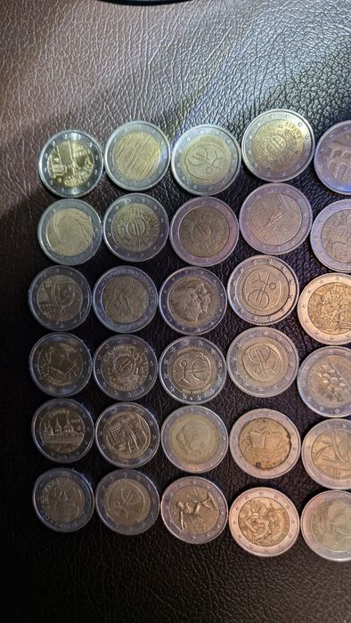 Moedas 2 euros comemorativas